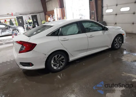2018 Honda Civic Ex z USA, uszkodzony, nr VIN 2HGFC2F72JH552423